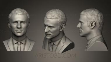 Busts and bas-reliefs of famous people (BUSTC_0184) 3D model for CNC machine